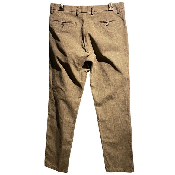 Dockers Size 32x32 Plaid pants Black White Business Casual Work Professional - Picture 2 of 4